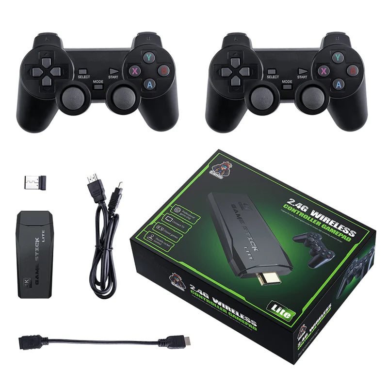 Video Game -RetroBox 10000 Jogos + 2 Controles