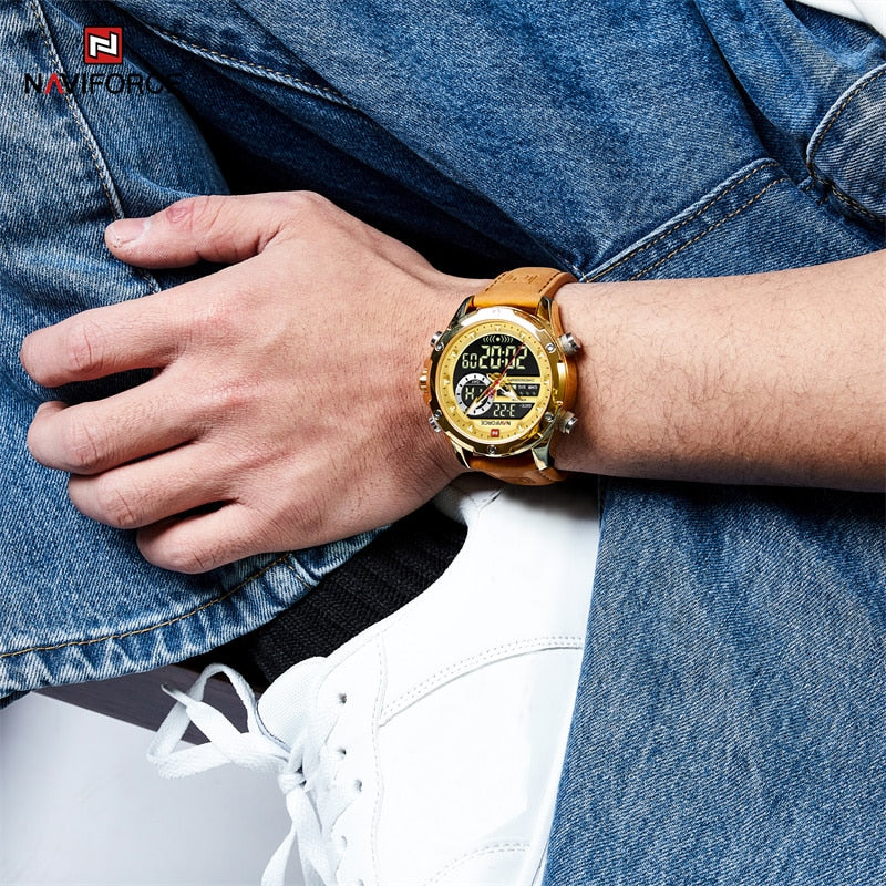 Relógio Masculino Luxury -NAVIFORCE