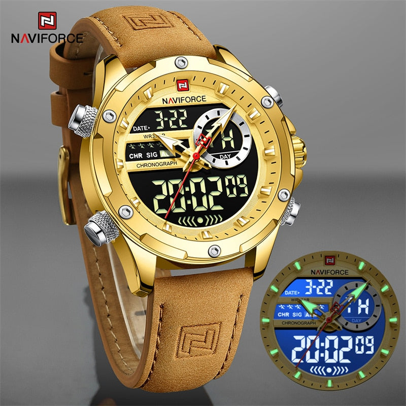Relógio Masculino Luxury -NAVIFORCE