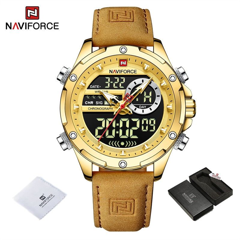 Relógio Masculino Luxury -NAVIFORCE