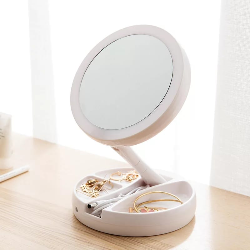 Espelho para maquiagem Light inova - led e usb 9(+ BRINDE EXCLUSIV0)