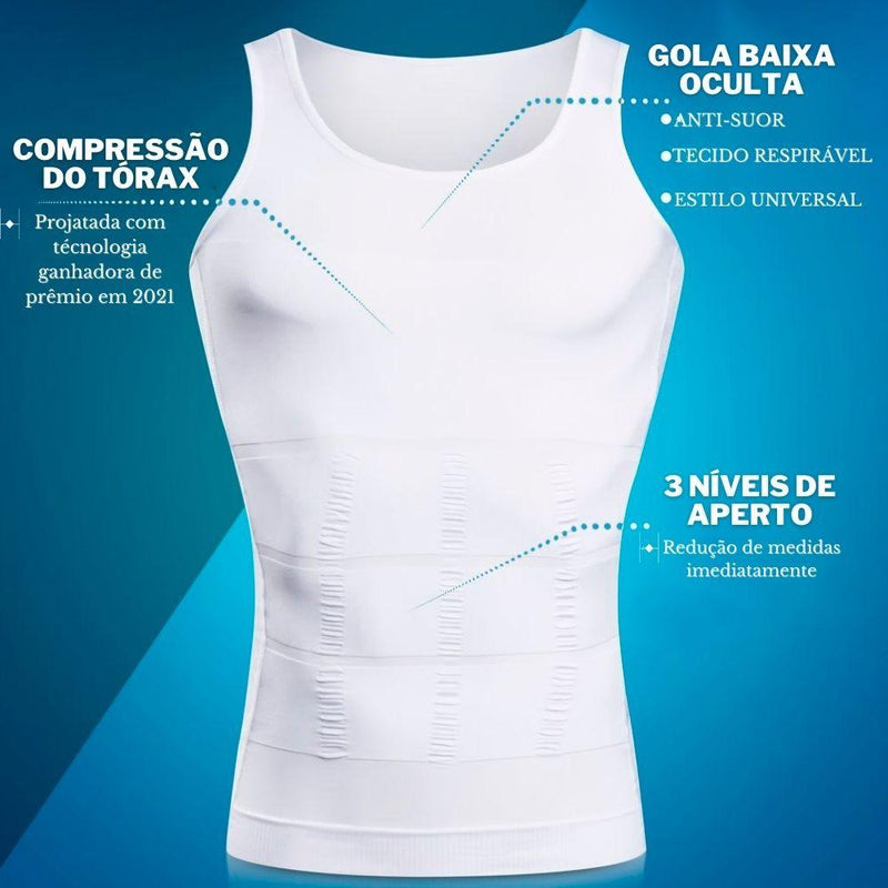Regata Modeladora de Compressão - Tecnologia Queima Gordura